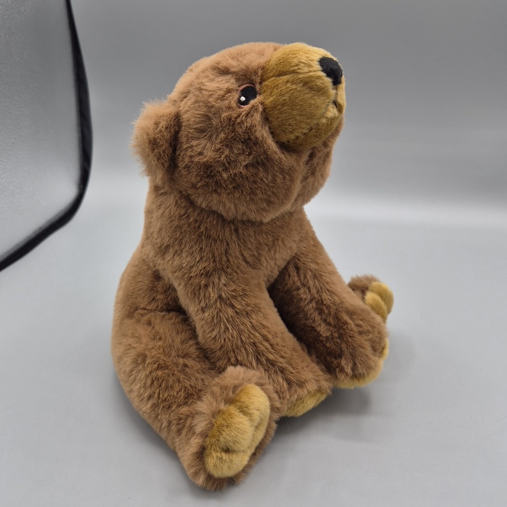 Vancouver Aquarium Sitting Brown Bear Plush Stuffed 8" Animal Toy‎